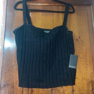 Sweater Tube Top